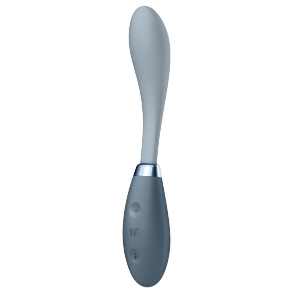 Satisfyer G-Spot Flex 3 - sivi fleksibilni G-točka vibrator, punjivi