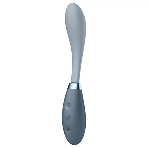 Satisfyer - Vibrator za G-točku s baterijom - G-Spot Flex 3 - siva