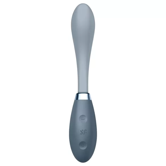 Satisfyer - Vibrator za G-točku s baterijom - G-Spot Flex 3 - siva