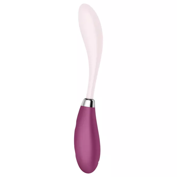 Satisfyer - G točka vibrator na punjenje - fleksibilan - roza-crveni