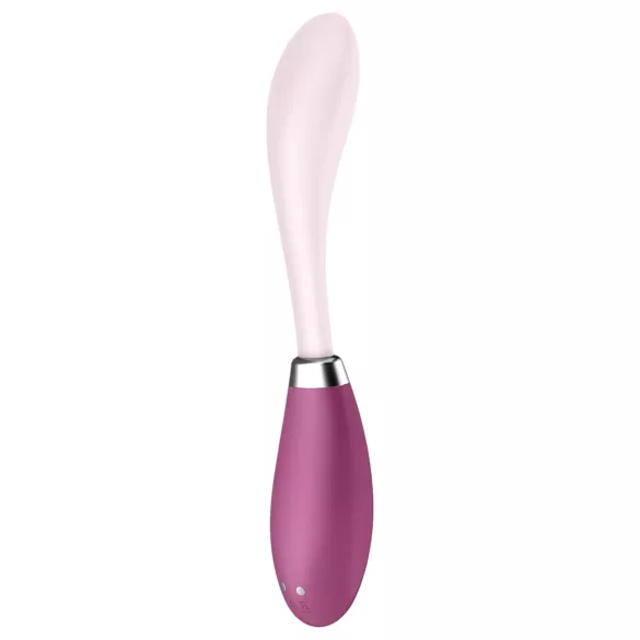 Satisfyer - G točka vibrator na punjenje - fleksibilan - roza-crveni