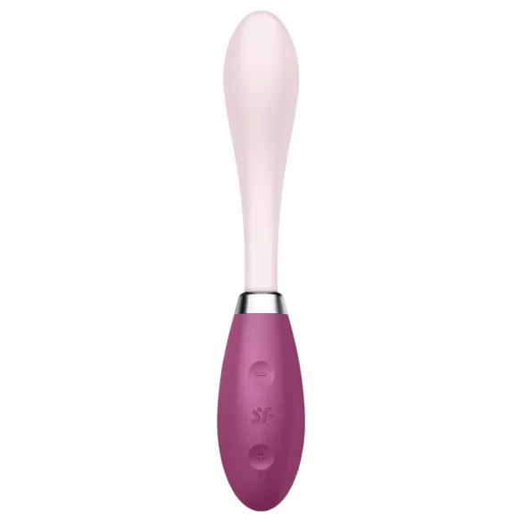 Satisfyer - G točka vibrator na punjenje - fleksibilan - roza-crveni