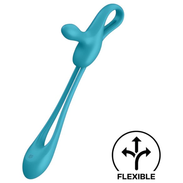Satisfyer Plug & Play - punjivi analni vibrator i prsten za penis (plavi)