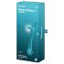 Satisfyer Plug & Play - punjivi analni vibrator i prsten za penis (plavi)