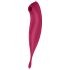 Satisfyer Twirling Pro - pametni 2u1 klitoralni vibrator (crvena)