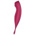 Satisfyer Twirling Pro - pametni 2u1 klitoralni vibrator (crvena)