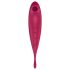 Satisfyer Twirling Pro - pametni 2u1 klitoralni vibrator (crvena)