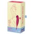 Satisfyer Twirling Pro - pametni 2u1 klitoralni vibrator (crvena)