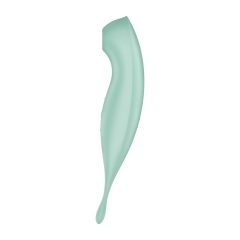   Satisfyer Twirling Pro - punjivi, pametni 2u1 vibrator za klitoris (mint)