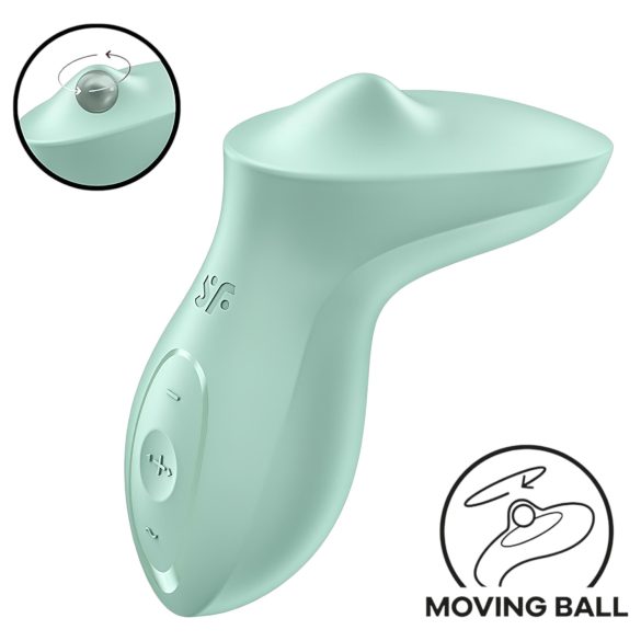 Satisfyer Exciterrr - rotirajući klitoralni vibrator s kuglicama (zeleni)