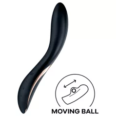   Satisfyer Rrrolling - G-točka vibrator s pomičnim kuglicama - crni