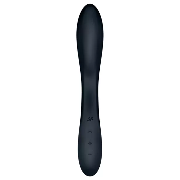 Satisfyer Rrrolling - G-točka vibrator s pomičnim kuglicama - crni
