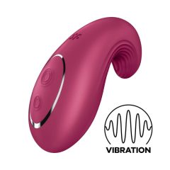   Satisfyer Dipping Delight - punjivi vibrator za klitoris (crveni)