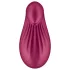 Satisfyer Dipping Delight - vibrator za klitoris s punjivom baterijom - crveni