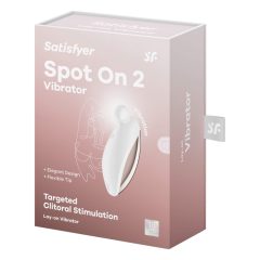   Satisfyer Spot On 2 - bežični vibrator za klitoris (bijeli)