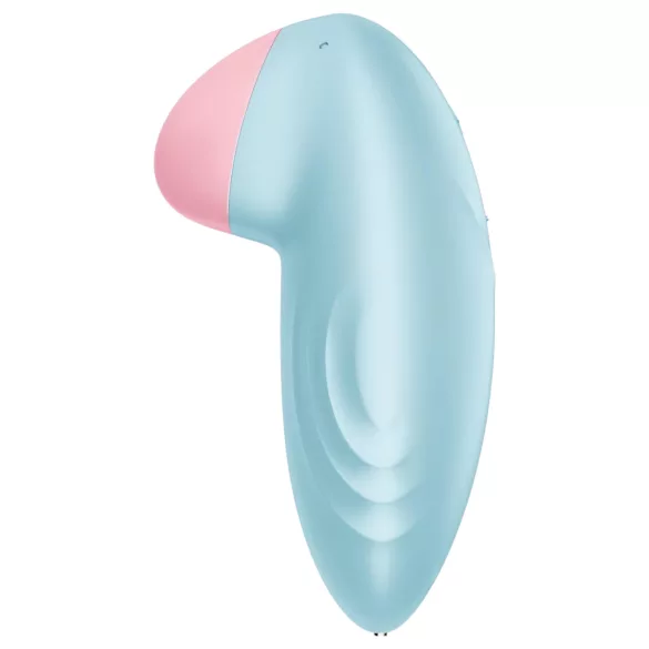 Satisfyer Tropical Tip - vibrator za klitoris s aplikacijom - plava