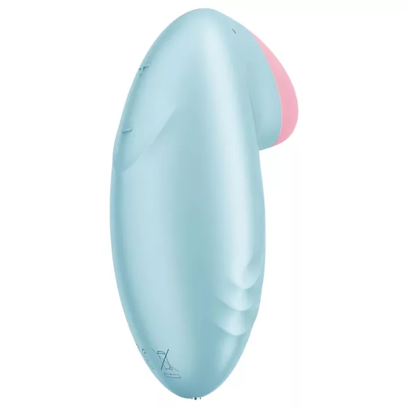 Satisfyer Tropical Tip - vibrator za klitoris s aplikacijom - plava