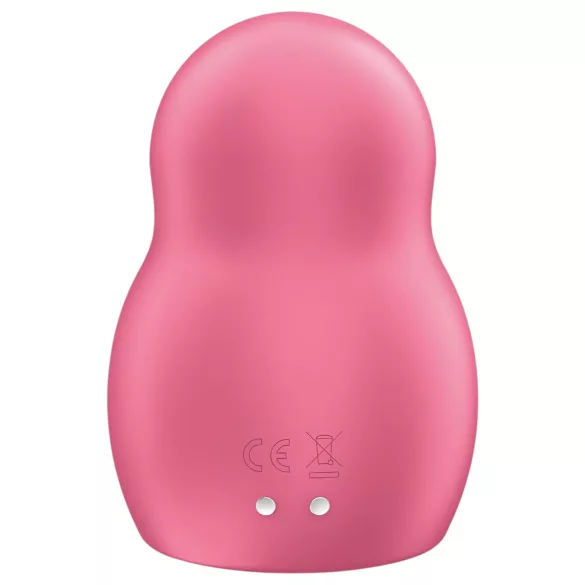 Satisfyer Pro To Go 1 - stimulator klitorisa na zračne valove - punjivi - crveni