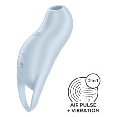   Satisfyer Pocket Pro 1 - stimulator klitorisa na baterije, zračni valovi (plavi)