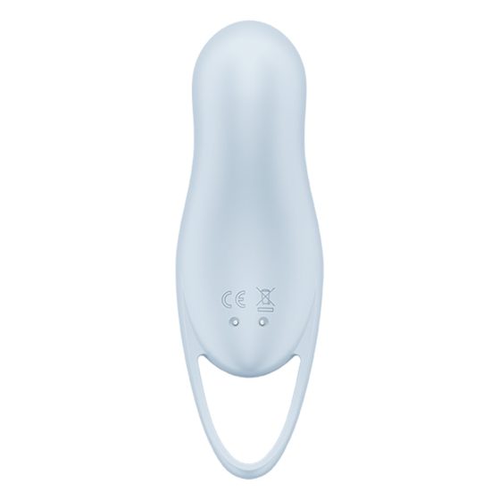 Satisfyer Pocket Pro 1 - stimulator klitorisa na baterije, zračni valovi (plavi)