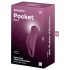 Satisfyer Pocket Pro 1 - bežični stimulator klitorisa (ljubičasti)