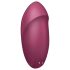 Satisfyer Tap & Climax 1 - 2u1 vibrator i masažer za klitoris (crvena)