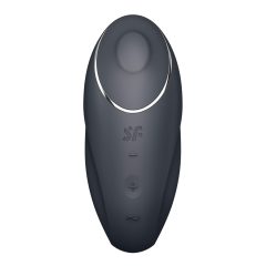   Satisfyer Tap & Climax 1 - 2u1 vibrator i stimulator klitorisa (crni)