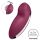 Satisfyer Tap & Climax 2 - vibrator i stimulator klitorisa 2u1 - crvena