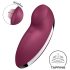 Satisfyer Tap & Climax 2 - vibrator i stimulator klitorisa 2u1 - crvena