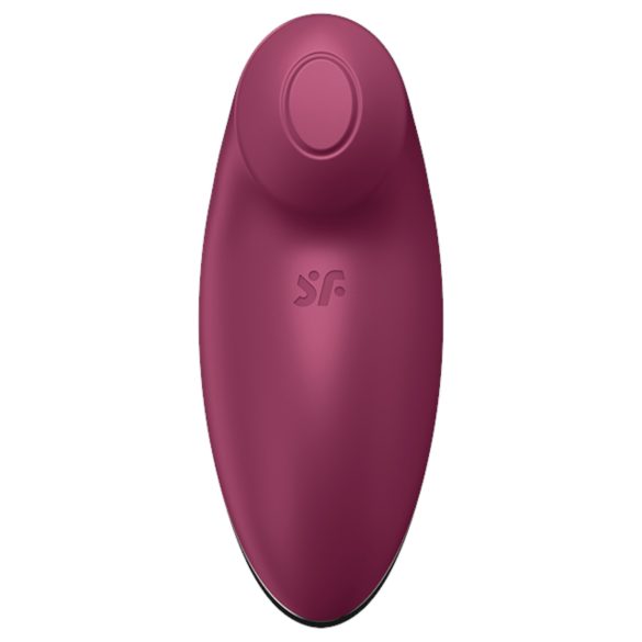 Satisfyer Tap & Climax 2 - vibrator i stimulator klitorisa 2u1 - crvena