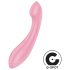 Satisfyer G-Force - punjivi, vodootporni G-točka vibrator (ružičasti)