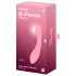 Satisfyer G-Force - punjivi, vodootporni G-točka vibrator (ružičasti)