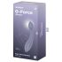 Satisfyer G-Force - punjivi, vodootporni G-točka vibrator (ljubičasti)