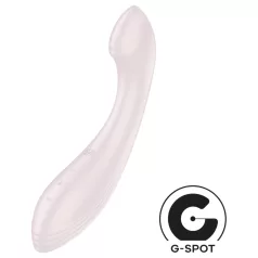   Satisfyer G-Force - G-točka vibrator na baterije - vodootporan silikon bež