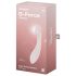 Satisfyer G-Force - punjivi, vodootporni G-točka vibrator (bež)