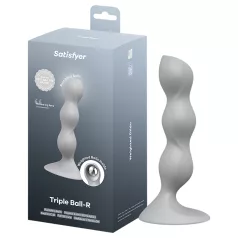 Satisfyer Triple Ball-R - dildó s perlicama - siva