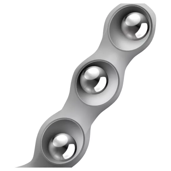 Satisfyer Triple Ball-R - dildó s perlicama - siva