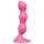 Satisfyer Triple Ball-R - analni vibrator s kuglicama - silikon - roza