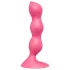 Satisfyer Triple Ball-R - analni vibrator s kuglicama - silikon - roza
