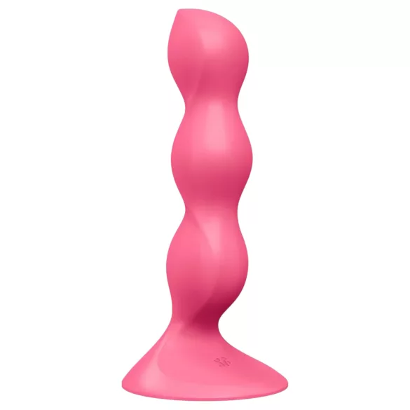 Satisfyer Triple Ball-R - analni vibrator s kuglicama - silikon - roza