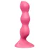 Satisfyer Triple Ball-R - analni vibrator s kuglicama - silikon - roza