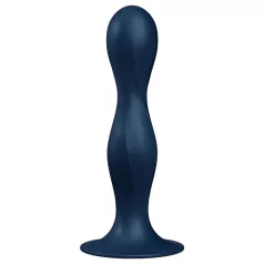   Satisfyer Double Ball-R - vaginalne kuglice s utezima - silikon plave boje
