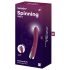 Satisfyer Spinning Vibe 1 - G-točka vibrator s rotirajućom glavom (crveni)