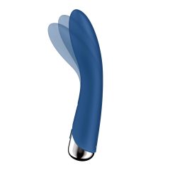   Satisfyer Spinning Vibe 1 - vibrator G-točke s rotirajućom glavom (plavi)