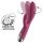 Satisfyer Spinning Rabbit 1 - rotirajući vibrator s klitoralnim nastavkom (crveni)