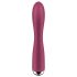 Satisfyer Spinning Rabbit 1 - rotirajući vibrator s klitoralnim nastavkom (crveni)