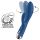 Satisfyer Spinning Rabbit 1 - rotirajući vibrator sa klitoralnom ručkom (plavi)
