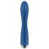 Satisfyer Spinning Rabbit 1 - rotirajući vibrator sa klitoralnom ručkom (plavi)