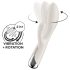Satisfyer Spinning Rabbit 1 - rotirajući vibrator s ručkicom za klitoris (bež)