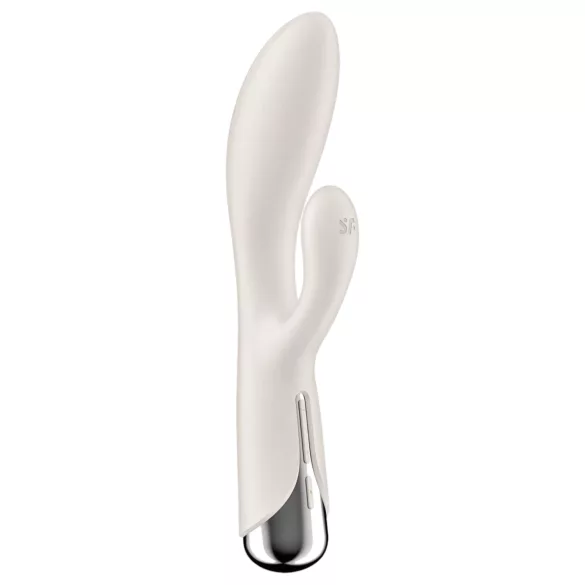 Satisfyer Spinning Rabbit 1 - vibrator s rotirajućim dijelom za klitoris - bež